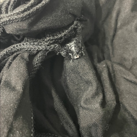 Beige Botany Elegant Black Sleeveless Dress with Ruched side and Rose Detail S - Picture 7 of 8